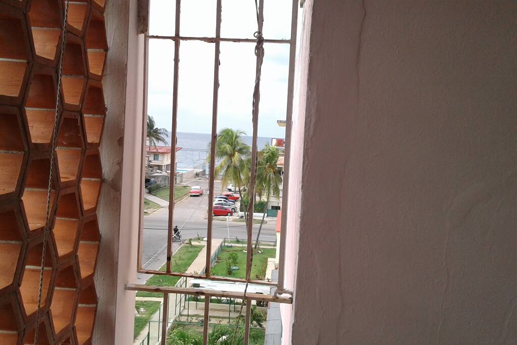 Terraza con maravillosa vista al mar