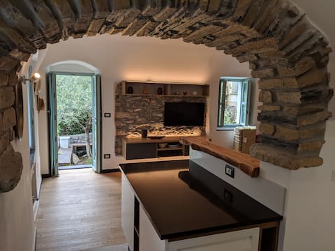 Appartamento Olivo with garden