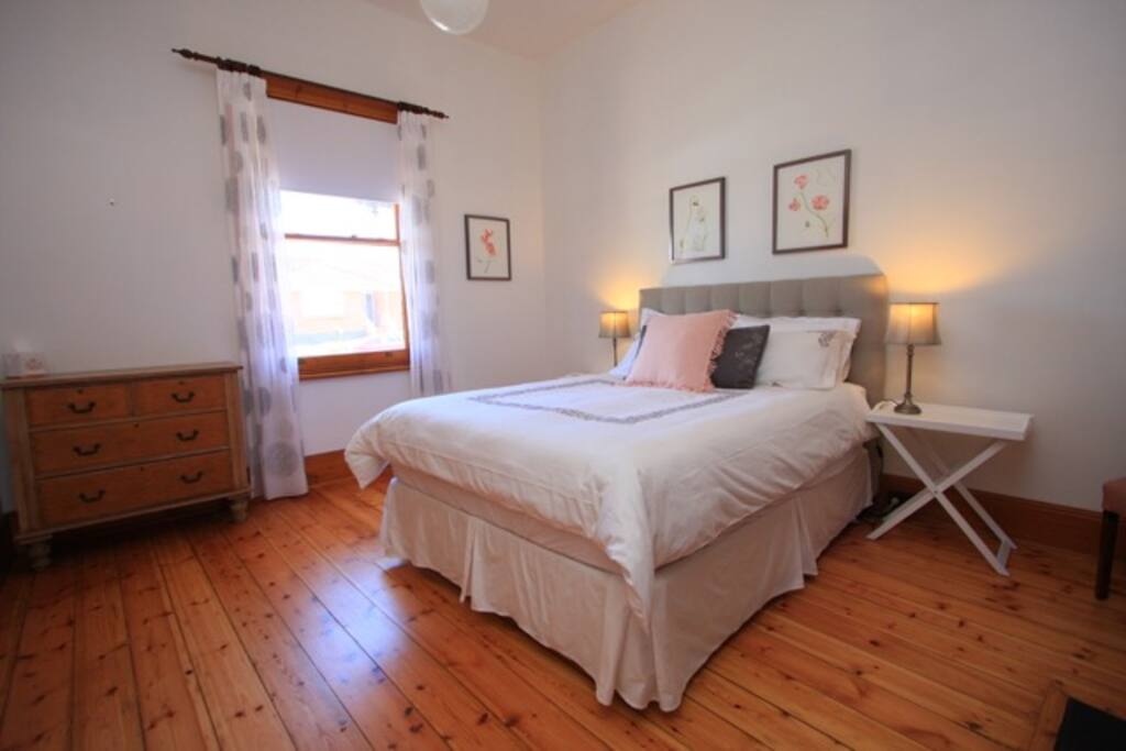 Other main bedroom with a softer floral touch
