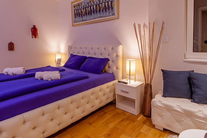 Ett av 6 sovrum, afrikansk stil:)