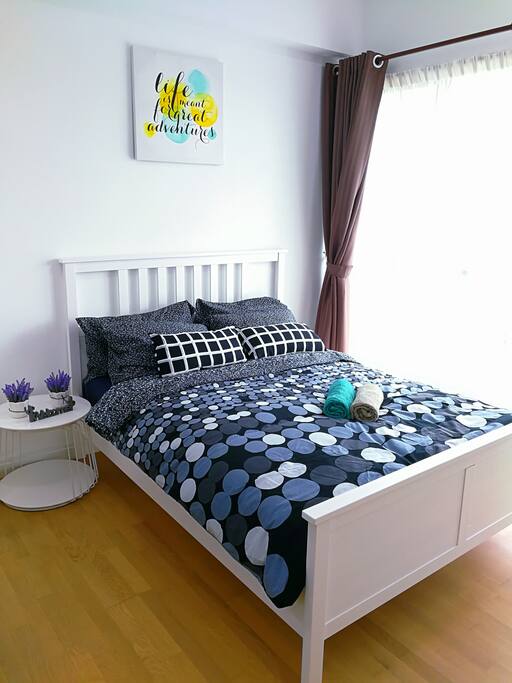 Bedroom with KLCC view