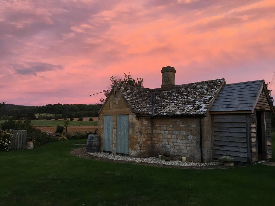 September evening sky