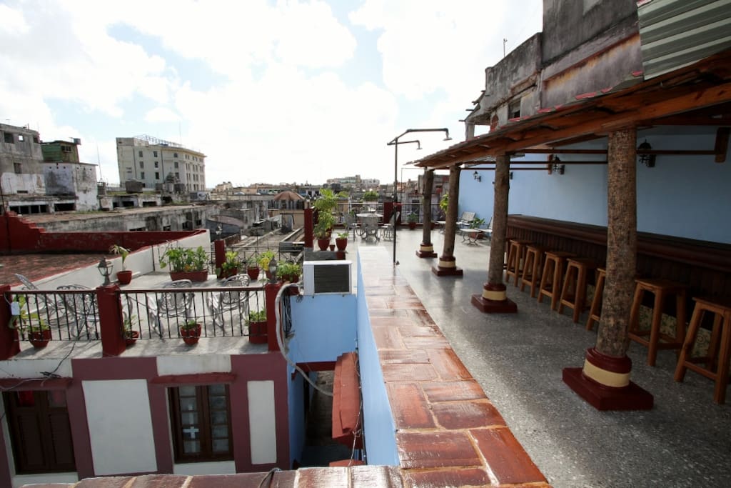 Bar terrace