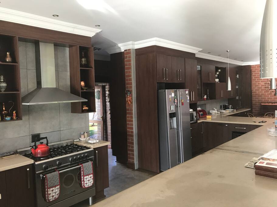 Open plan kitchen