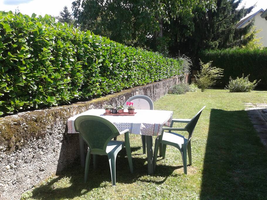 terrasse de la cuisine