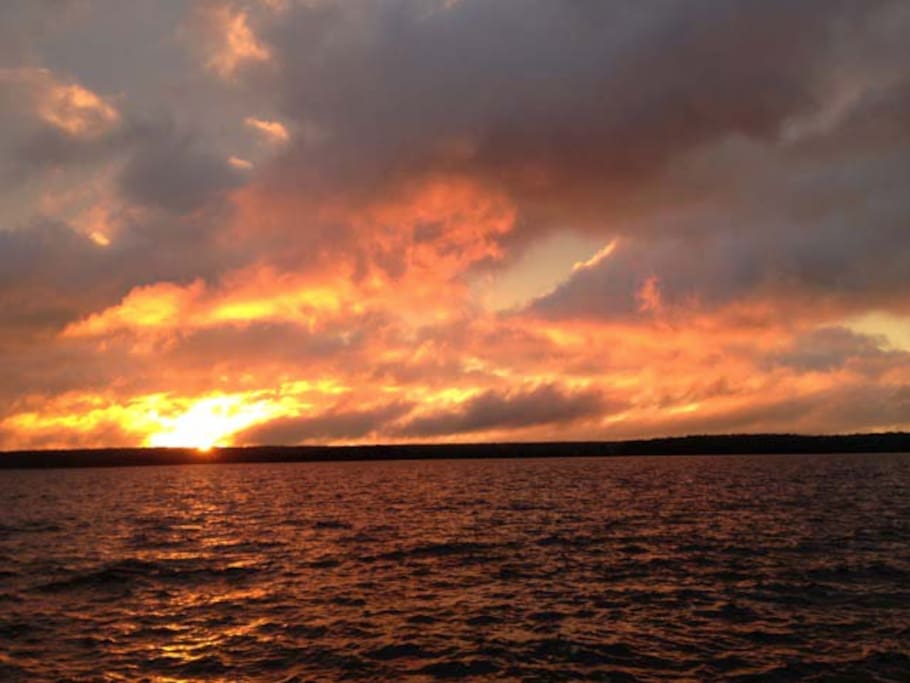 Sunset from the Dock
