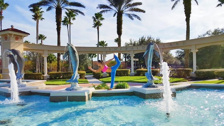 Smuk Resort Beliggenhed Så Tæt På Disney, At Du Kan Høre Fyrværkeriet! - Florida