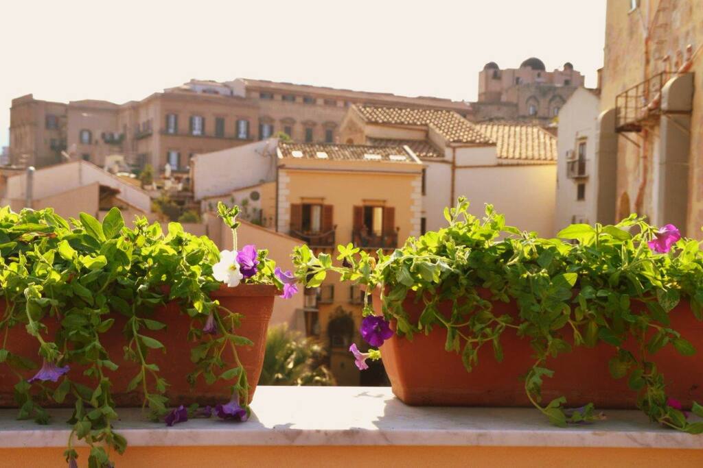 Panorama dalla terrazza