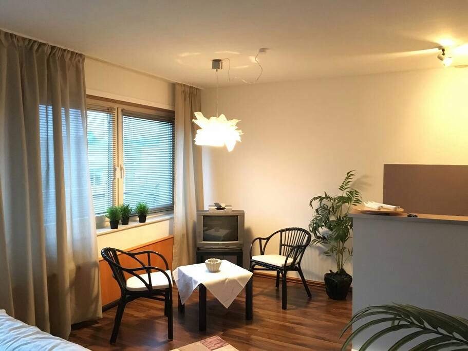 Essbereich und Fernsehen