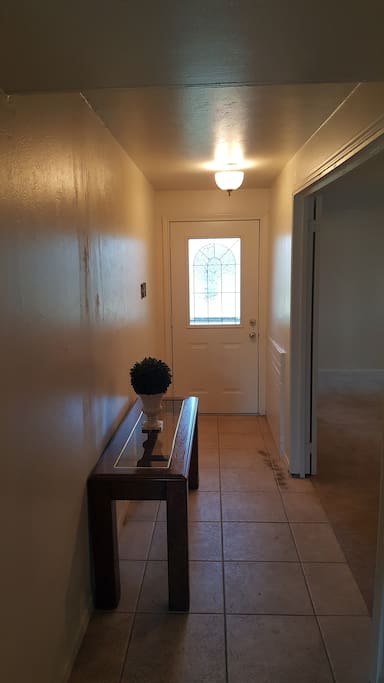 Hallway to front door