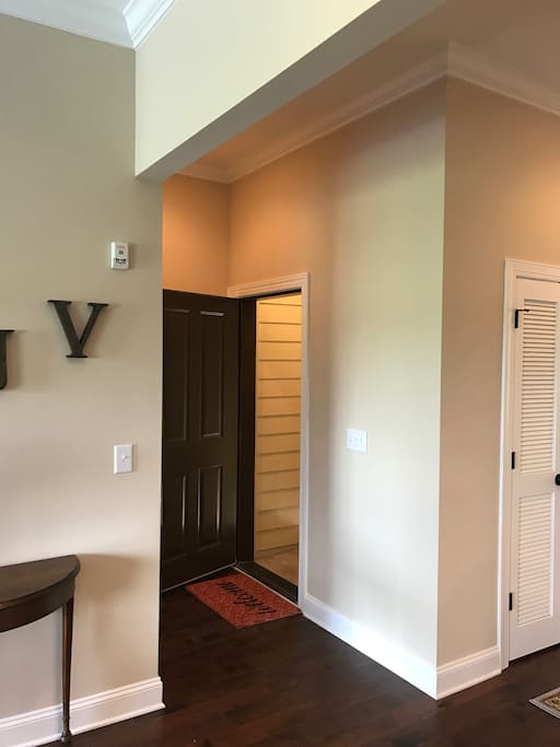 Entrance view from 2nd floor