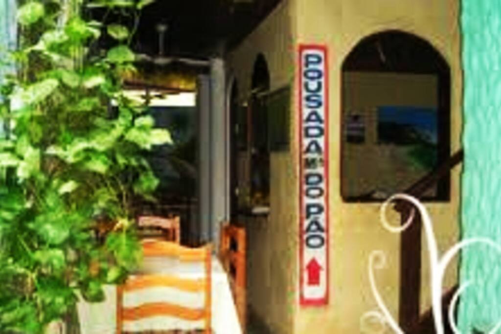 Entrada da Pousada e Restaurante Maria Do Pão