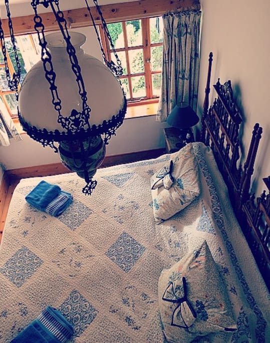 Bedroom from mezzanine above