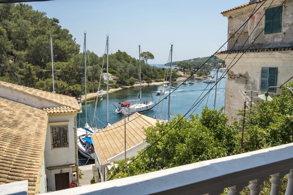 View to the Gaios Port