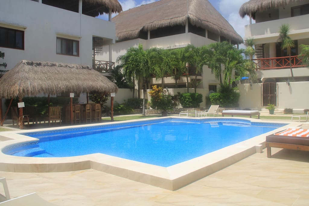 Pool and common area-shared with just 14 units