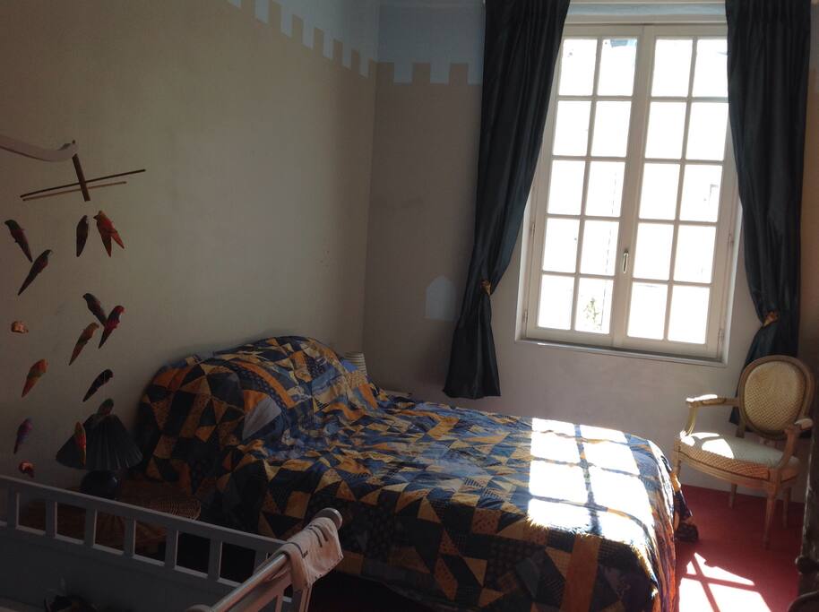 Chambre double avec berceau si besoin literie neuve