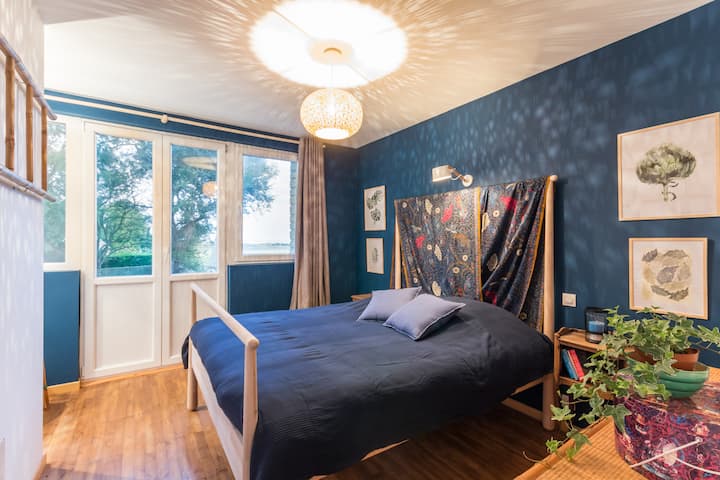 غرفة في الطابق الأول ، 160 سريرًا ، شرفة ، إطلالة على البحر ، خزانة ملابس