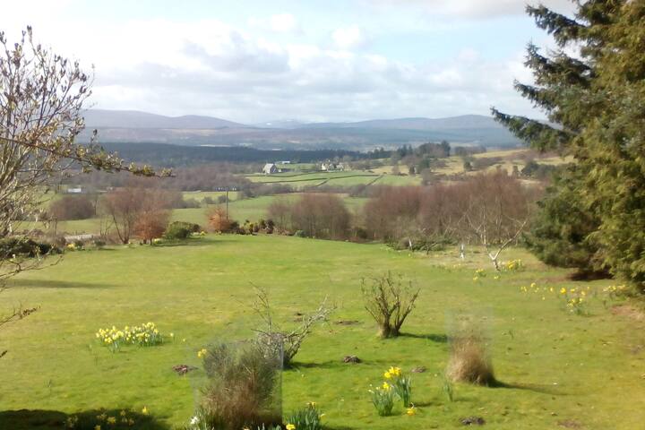 Traditonal Highland cottage with amazing views