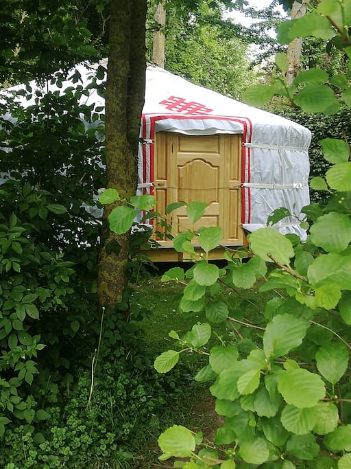 Red yurt