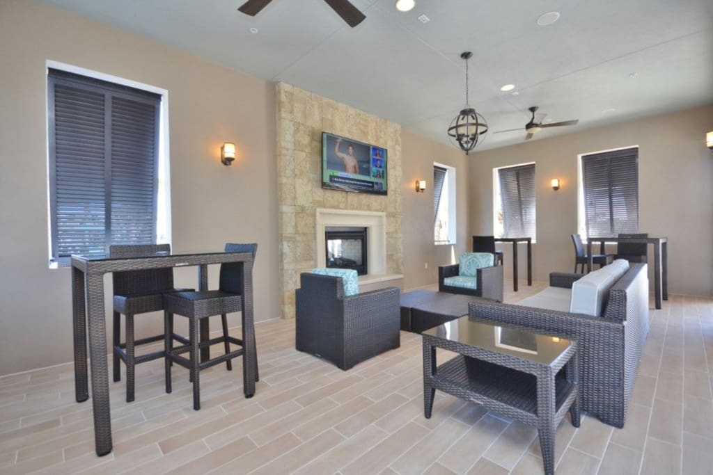 Common areas fully equiped
