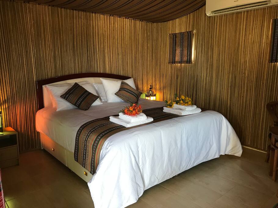 Ultra-deep sprung mattress and padded headboard for your comfort