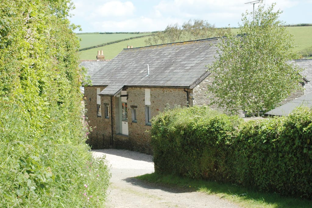 Exterior from lane