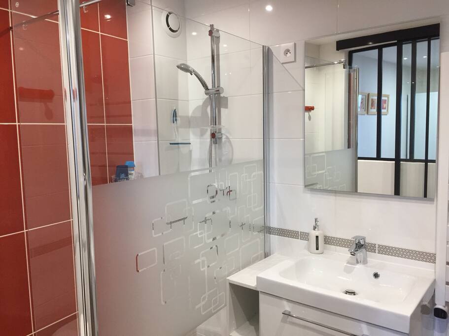 Douche à l'italienne