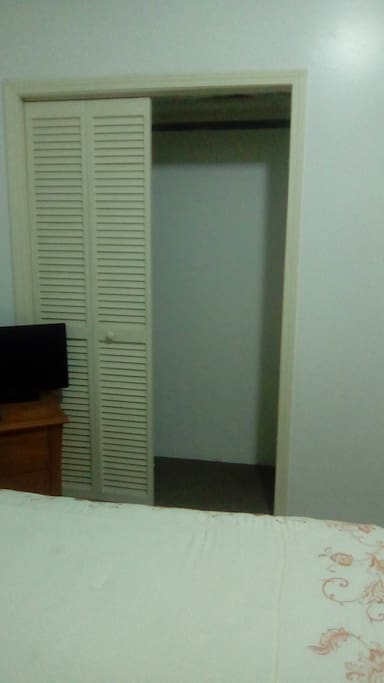 First room closet