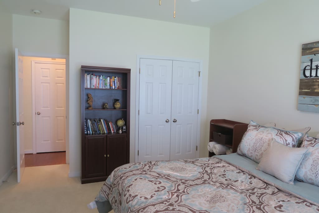 Your room is on the first floor
