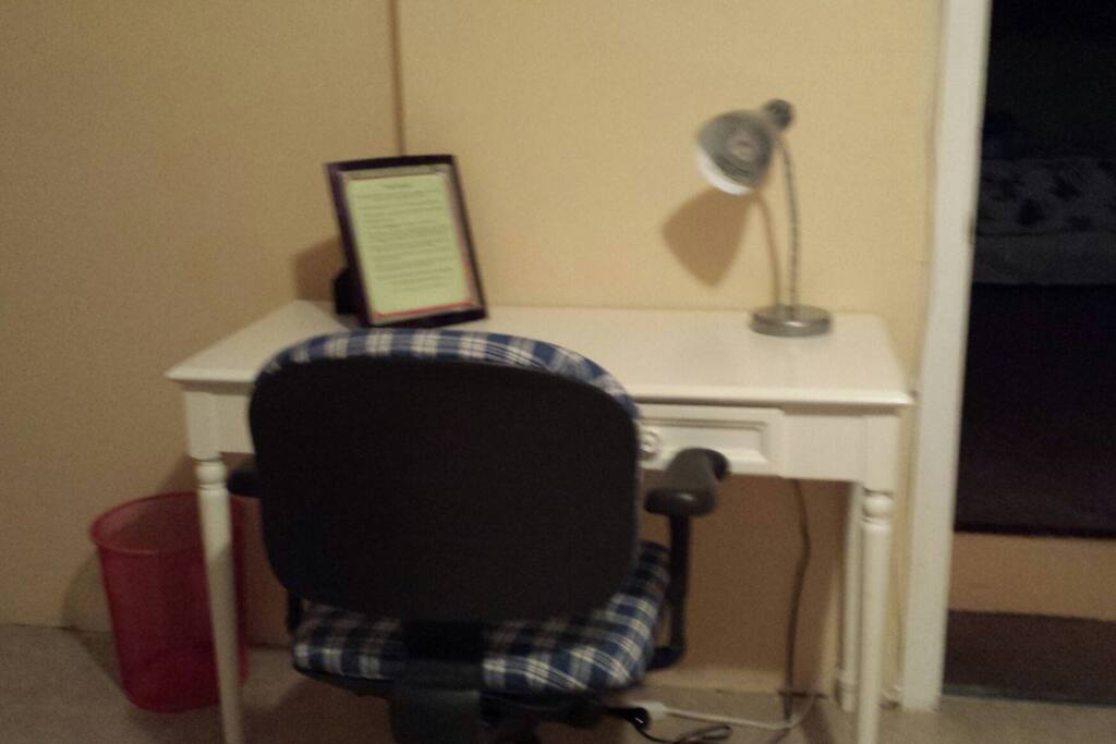 A space to welcome you and do your homework