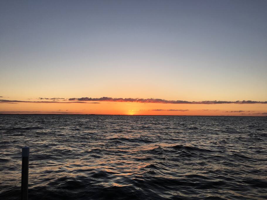Bay view from the dock