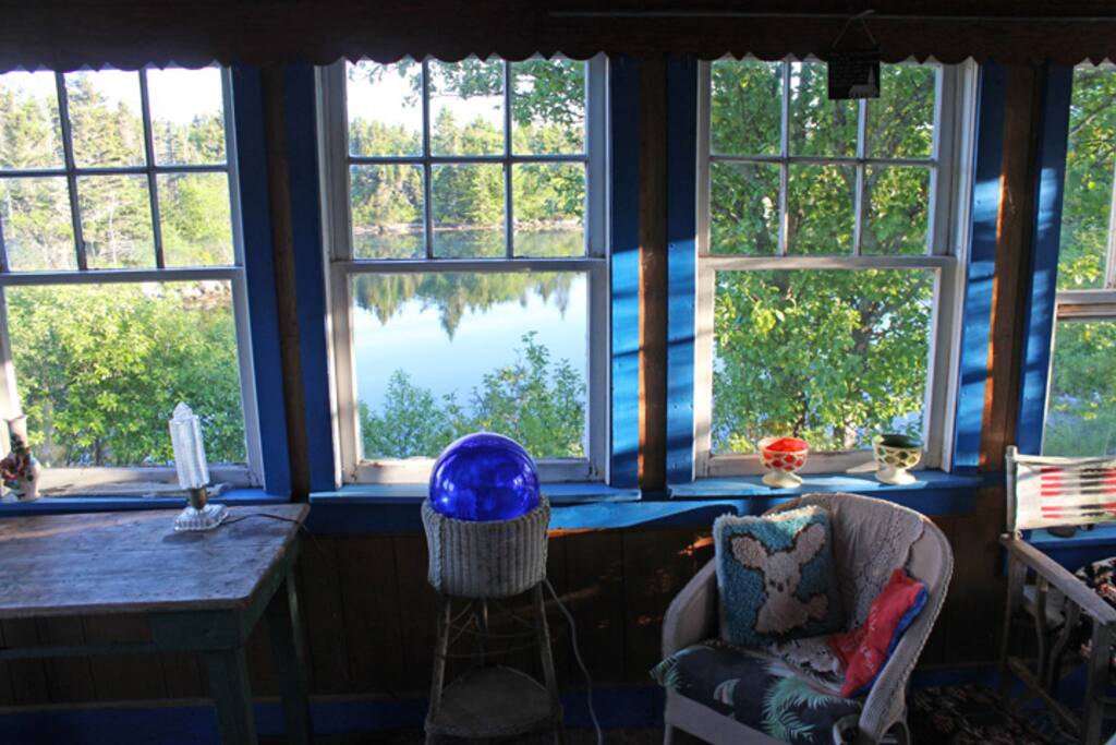 Front Porch with view of water