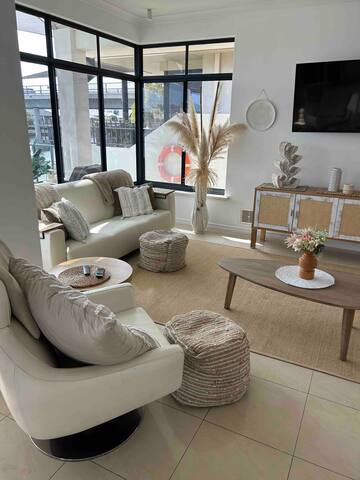 Canal front with jetty near CBD