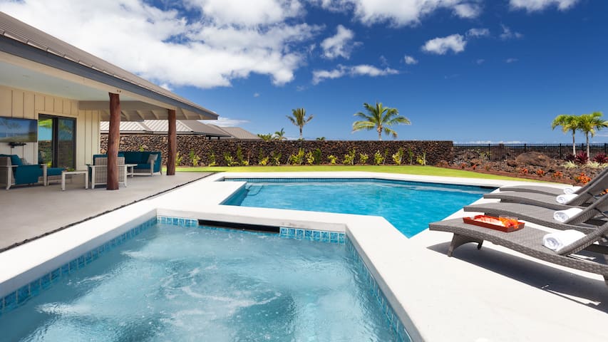 PiH Aloha Shores- Hilton Passes, Private Pool Spa