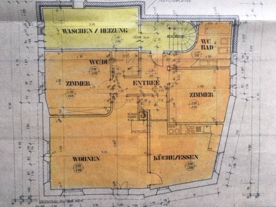 Wohnungsplan
