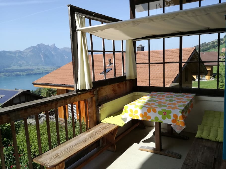 Sitzplatz Terrasse Stockhorn