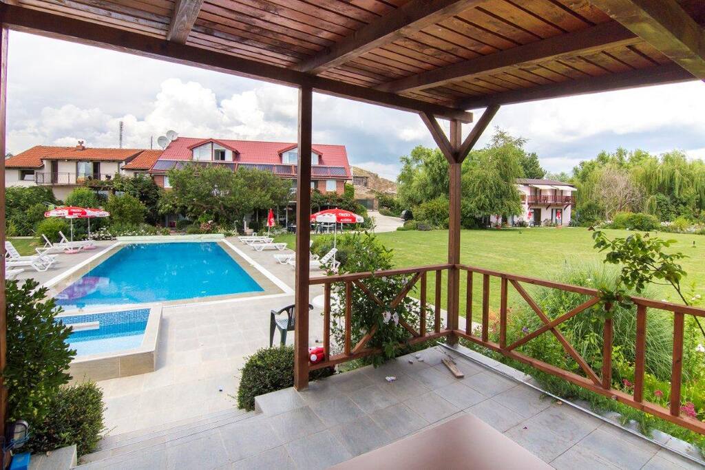 View of the pool