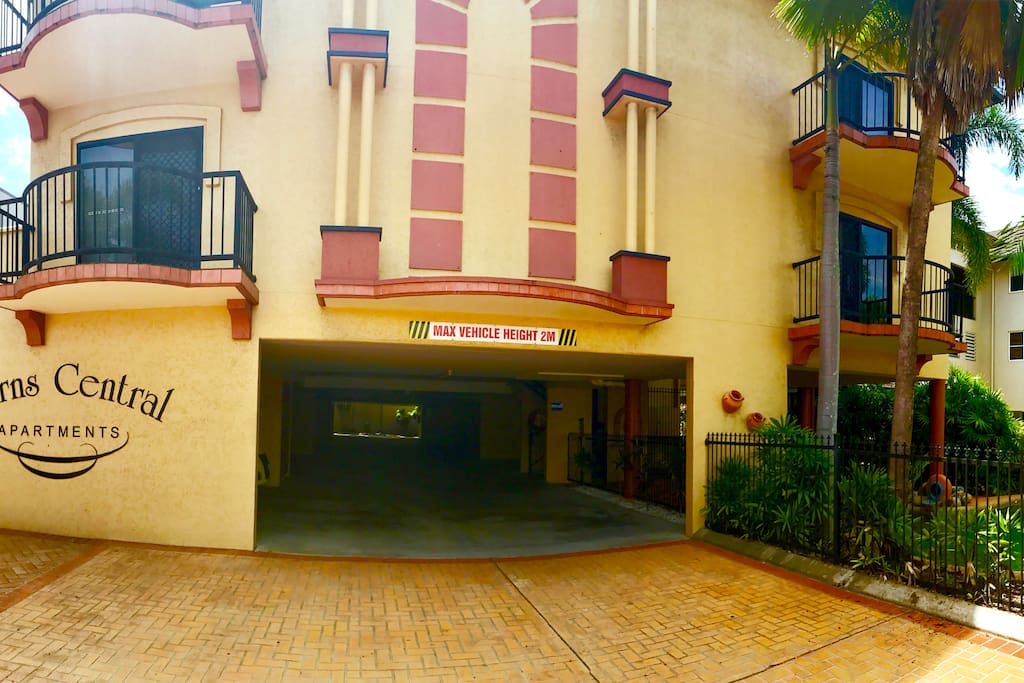 Security gated complex with private parking and pool