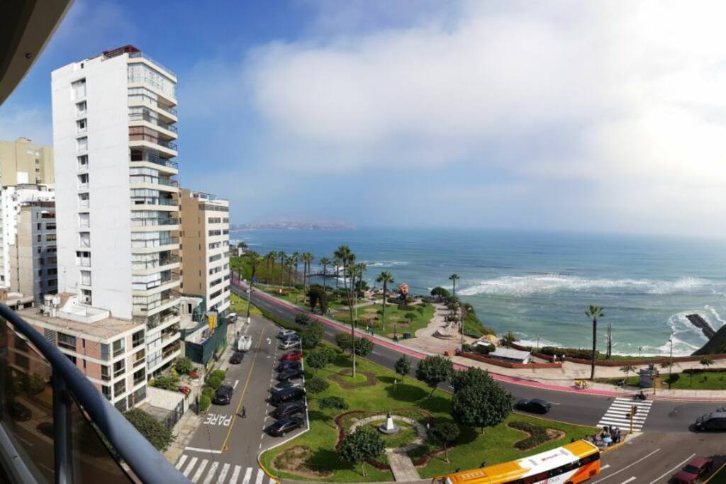 Vista desde el balcón