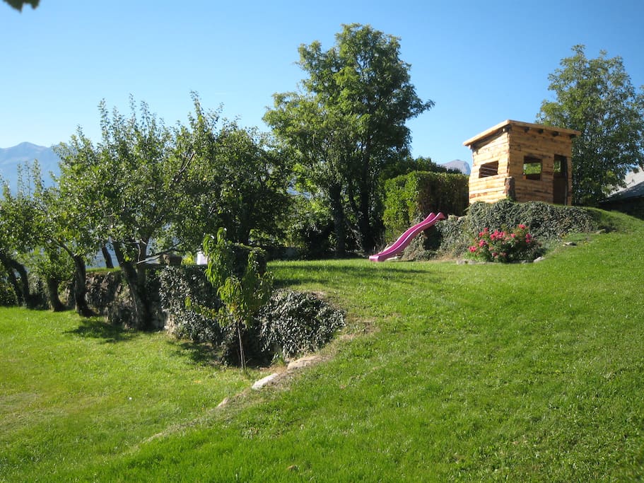 vue partie du jardin
