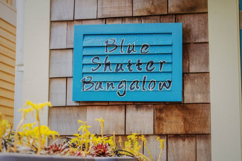Blue Shutter Bungalow.