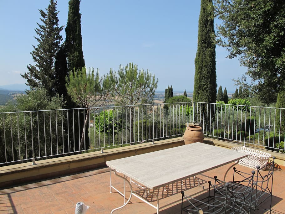 Terrazza vista mare
