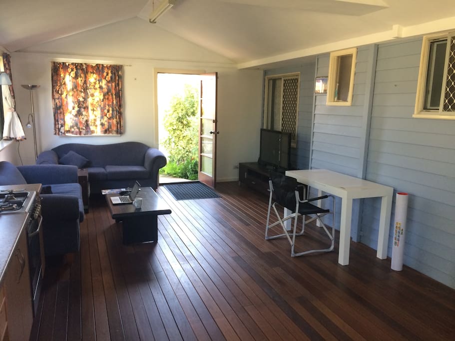 Back patio/living room