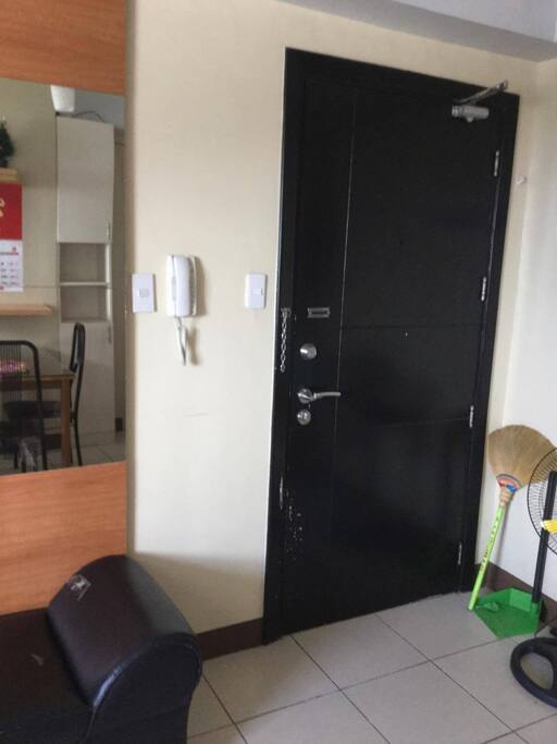 door with complete locks