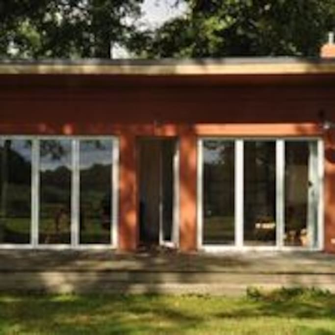 Bungalow - Blick vom See