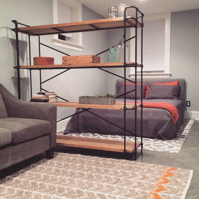 New-construction basement suite