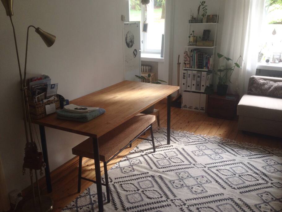 the working space