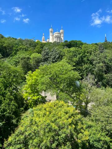 Vue Fourvière & Cathédrale St Jean – Vieux Lyon gallery image 2