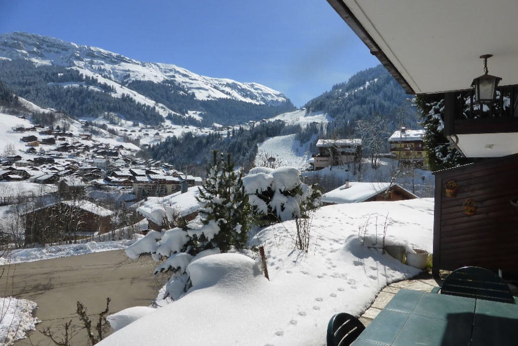Vue depuis l’appartement