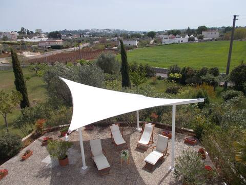 Villa Wonderful between trulli and olive trees